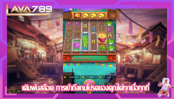 เดิมพันสล็อต การเข้าถึงเกมโปรดของคุณได้ทุกเมื่อทุกที่