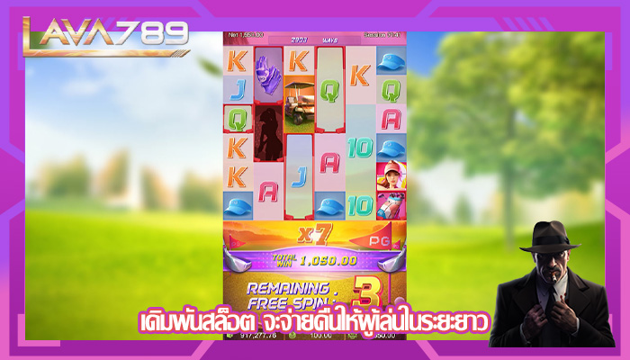 เดิมพันสล็อต จะจ่ายคืนให้ผู้เล่นในระยะยาว