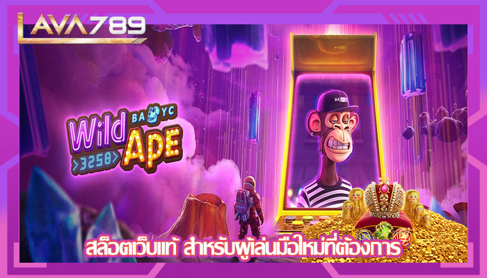 สล็อตเว็บแท้ สำหรับผู้เล่นมือใหม่ที่ต้องการ